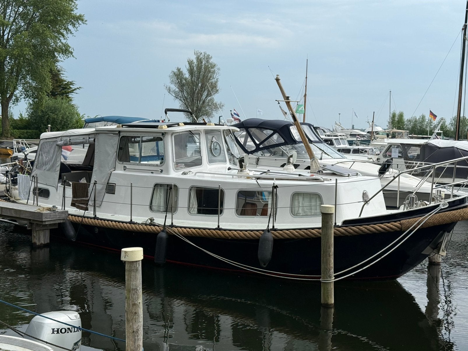 Mooie rondspant vlet, Dolman/Gillissen 10.50 ok/ak, Gebruikt, 11 m, Binnenboordmotor, Diesel