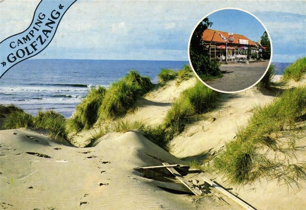 Camping Golfzang - St. Maartenszee - 2 afb - 1987 gelopen, Ophalen of Verzenden, 1980 tot heden, Gelopen, Noord-Holland