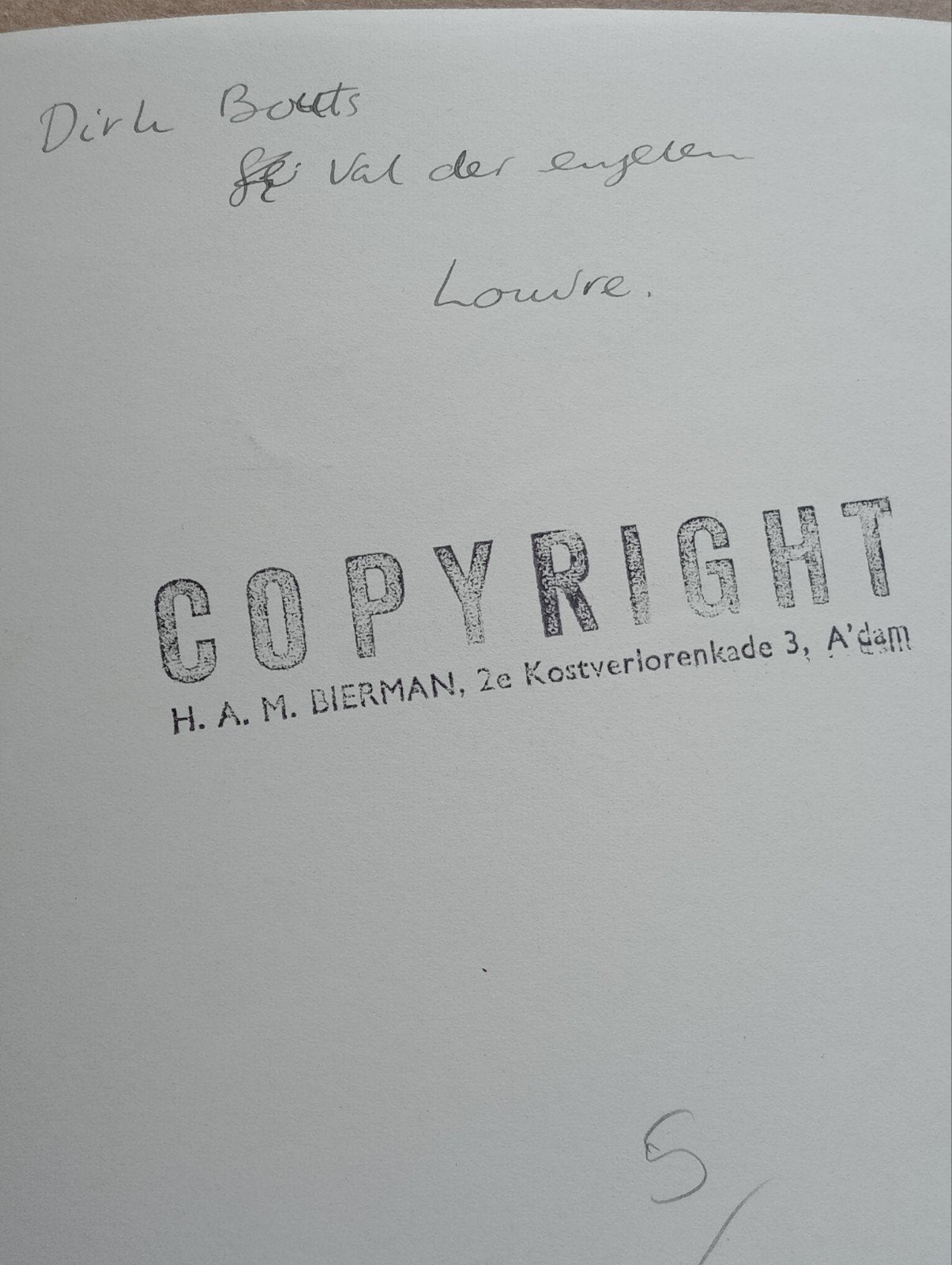 Dirk Bouts De val der Engelen Foto H.Bierman jaren 50-60, Verzamelen, Ophalen of Verzenden, 1940 tot 1960, Gebruikt, Overige onderwerpen