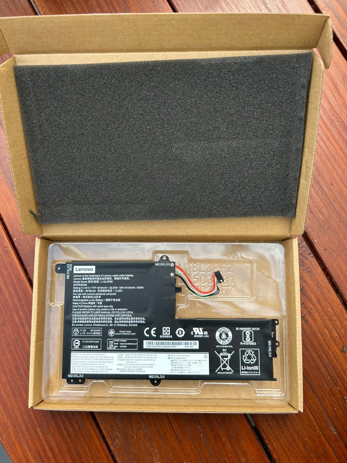 Laptop batterij (nieuw), Computers en Software, Ophalen of Verzenden, Nieuw