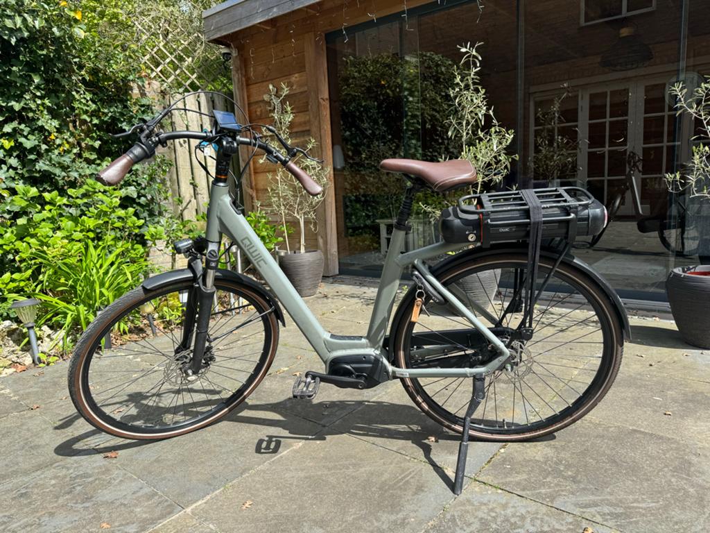 QWIC E-bike middenmoter, Qwic, Ophalen of Verzenden, Zo goed als nieuw, 51 tot 55 cm