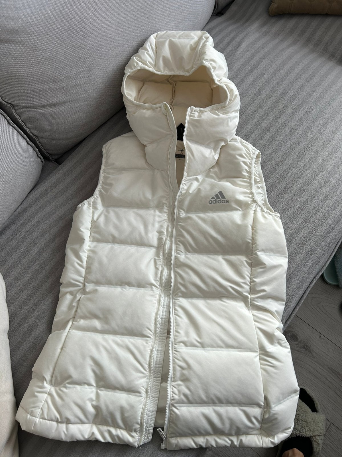 Witte vest adidas nieuw, Ophalen of Verzenden, Zo goed als nieuw, Wit