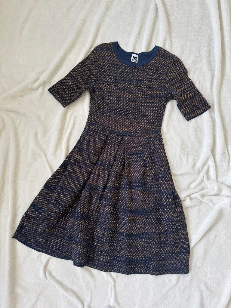 Vintage Missoni wollen jurk, Kleding | Dames, Blauw, Ophalen of Verzenden, Zo goed als nieuw, Maat 34 (XS) of kleiner