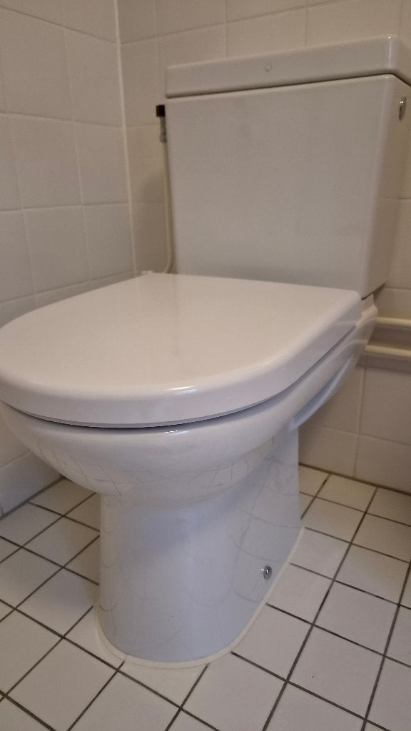 Laufen toilet, recervoir en softclose zitting - Laufen Pro., Ophalen, Gebruikt, Toilet