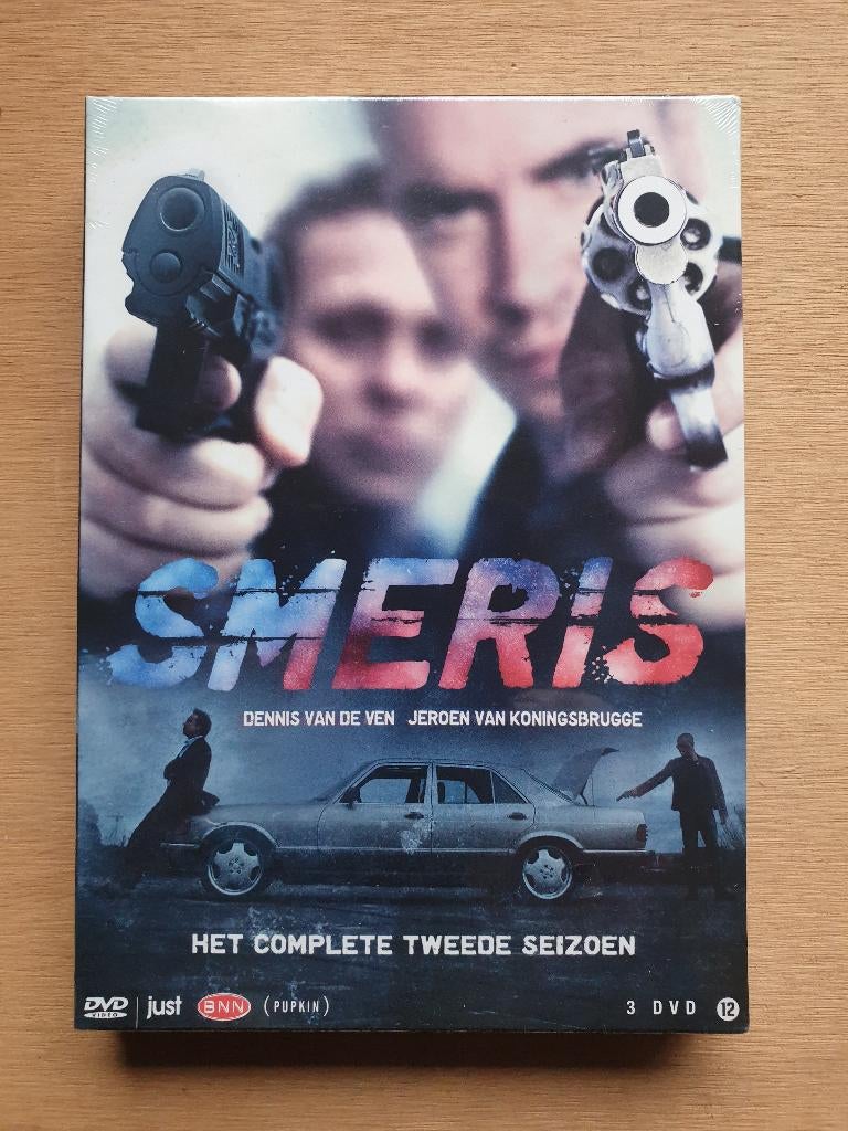 Smeris complete seizoen 2 op DVD nieuw, Vanaf 12 jaar, Ophalen, Nieuw in verpakking