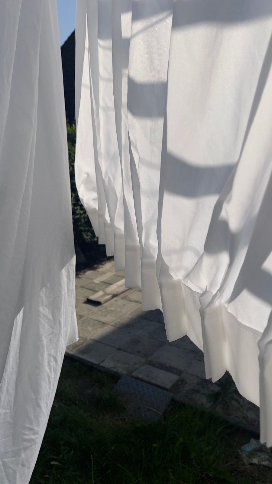 Witte vitrage gordijnen - Lichtdoorlatend en fris, Ophalen, Vitrage, Overige merken, Wit