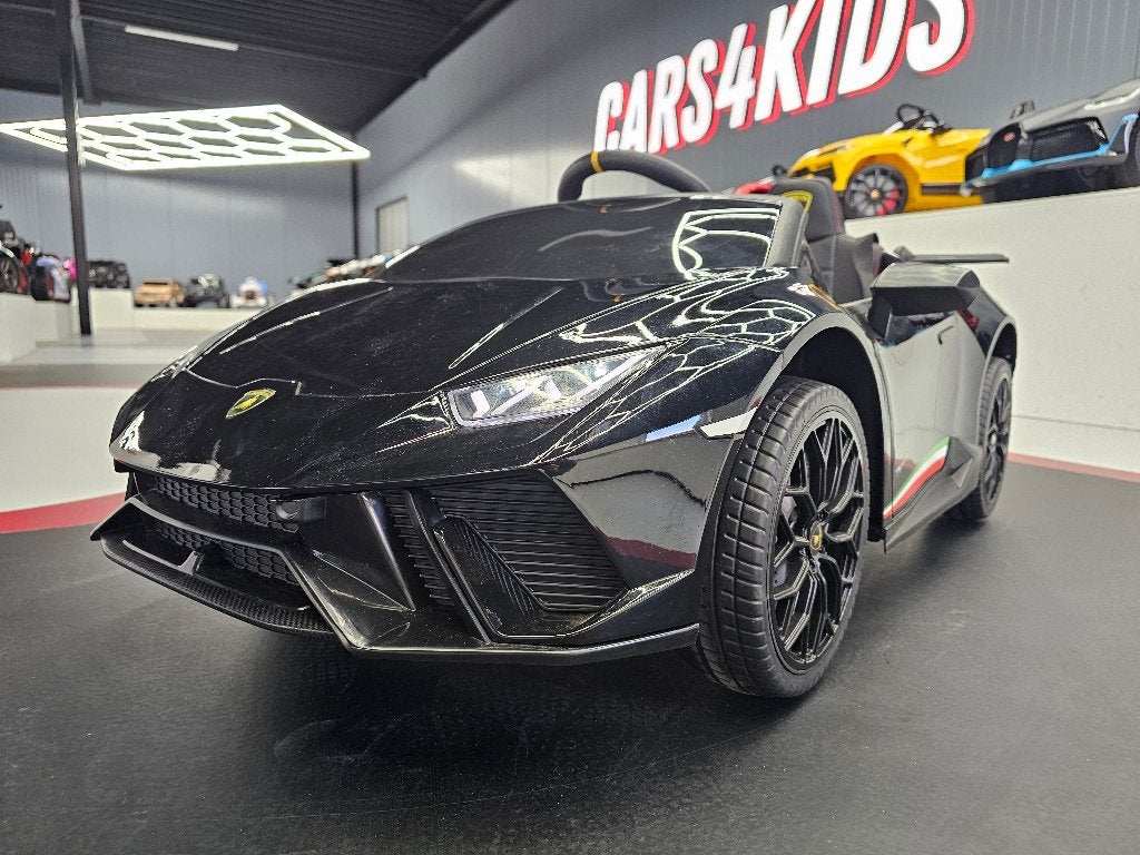 Kinderauto Lamborghini Huracan - soft start - leren zit - RC, Ophalen of Verzenden, Nieuw