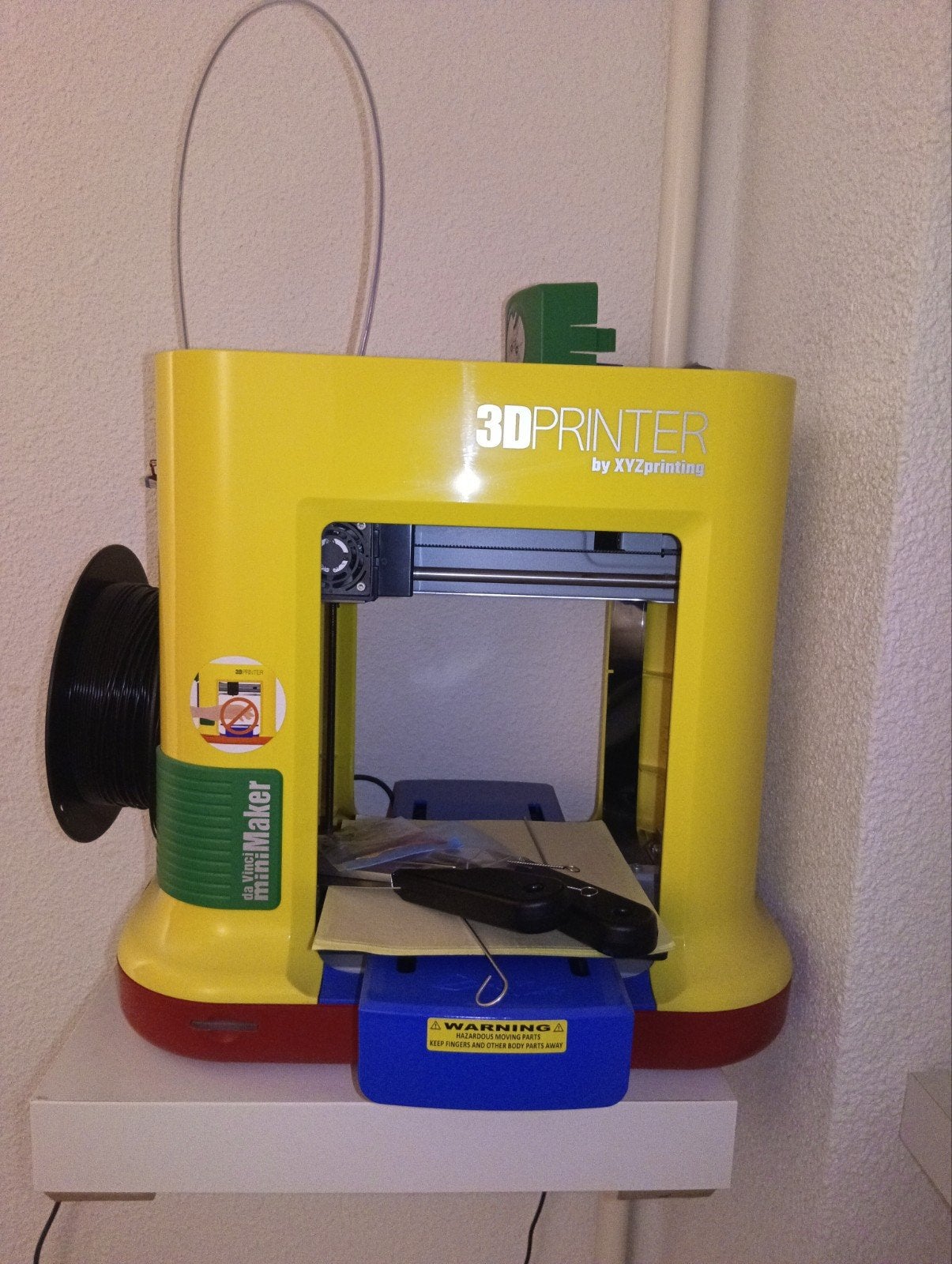 XYZ 3D printer, Computers en Software, 3D Printers, Ophalen, XYZprinting, Zo goed als nieuw, Filament