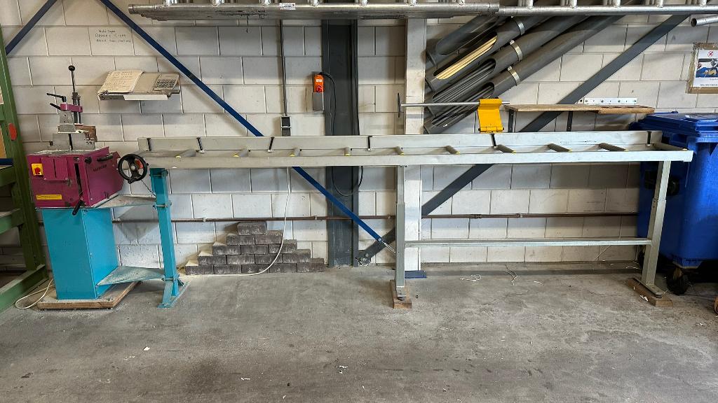 Kaltenbach TL 250 aluminiumzaag, Ophalen