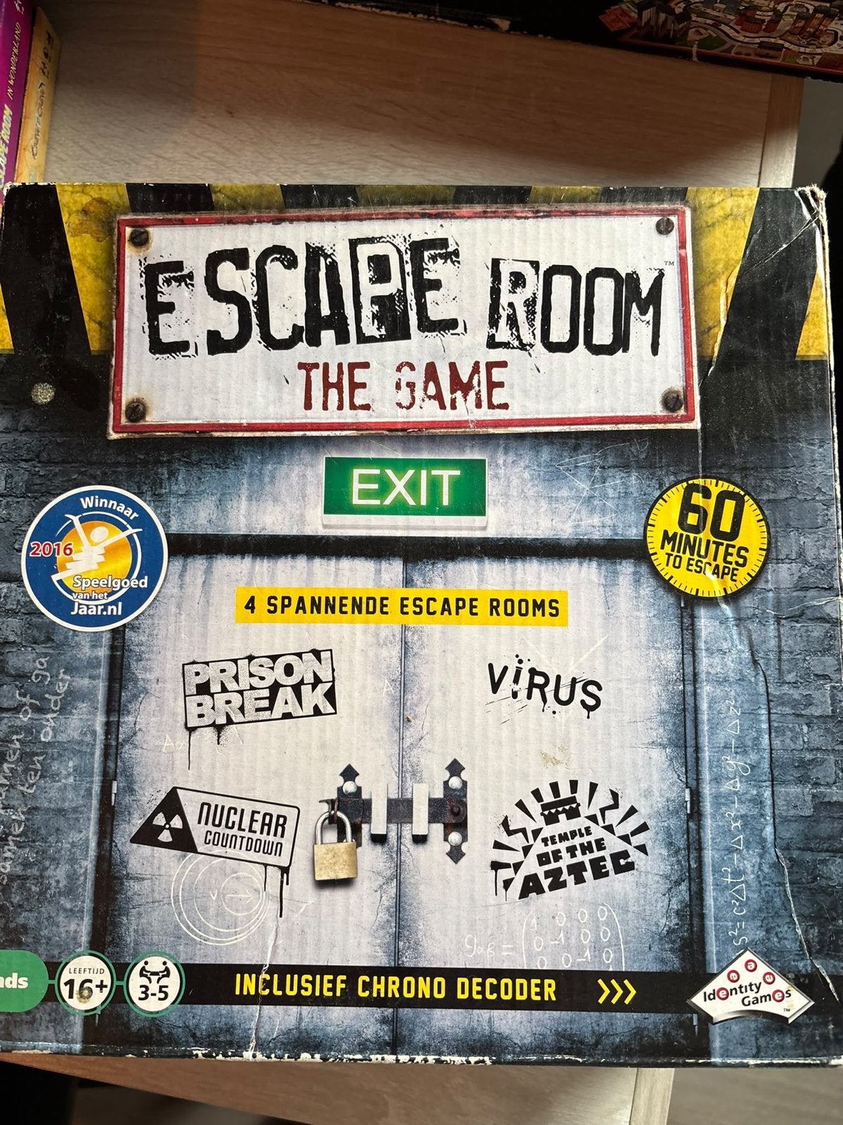 Escape Room The Game: Diverse Uitbreidingspakketten, Hobby en Vrije tijd, Gezelschapsspellen | Bordspellen, Drie of vier spelers