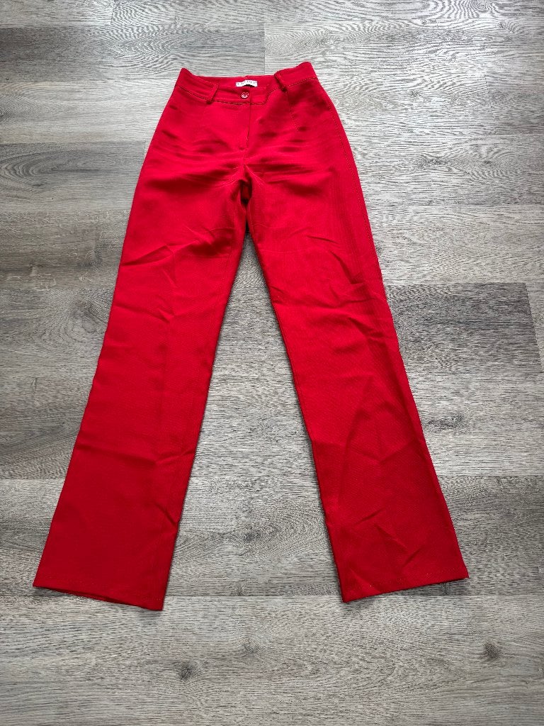 EIGHT PARIS pantalon rood nieuwstaat maat S D30, Kleding | Dames, EIGHT PARIS, Ophalen of Verzenden, Zo goed als nieuw, Maat 36 (S)