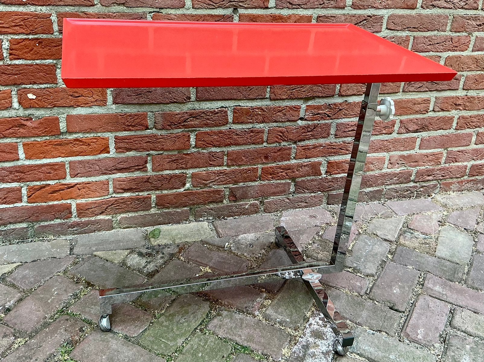 Vintage Bremshey & Co Variett bijzettafel, Huis en Inrichting, Minder dan 55 cm, Zo goed als nieuw, Rechthoekig, Ophalen