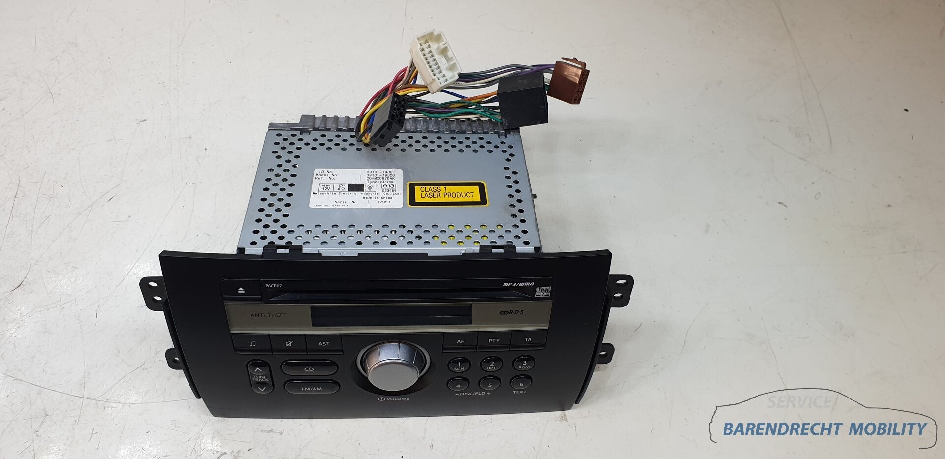 Radio Cd speler Suzuki SX4 39101-79JC0 headunit MP3 originee, Gebruikt, Info@suzuki.co.jp, Takatsuka-cho, Chuo-ku 300
432-8611  Hamamatsu