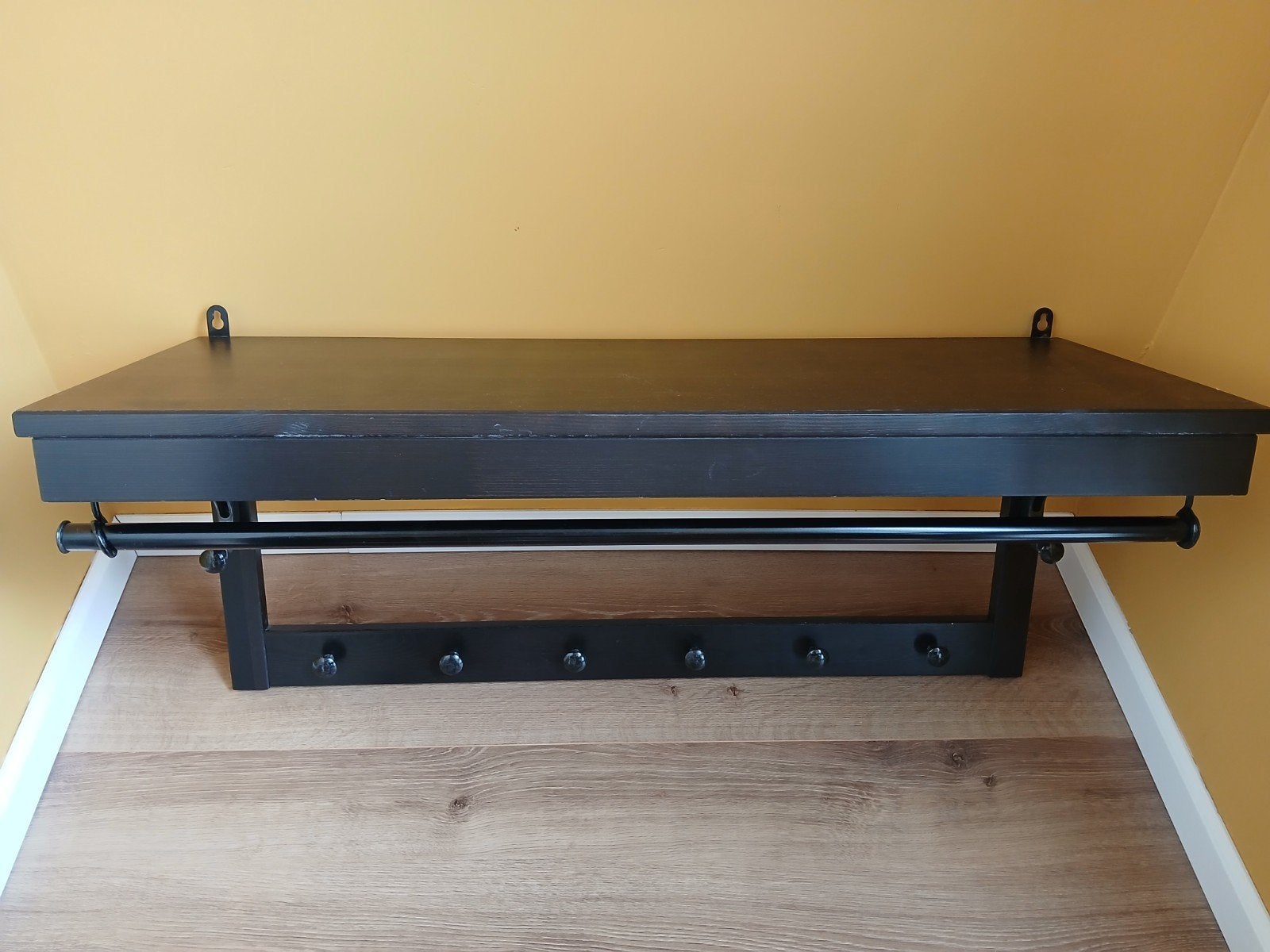 ikea hemnes kapstok en schoenenrek SET (zie alle foto's), Gebruikt, Minder dan 100 cm, Hout, Ophalen