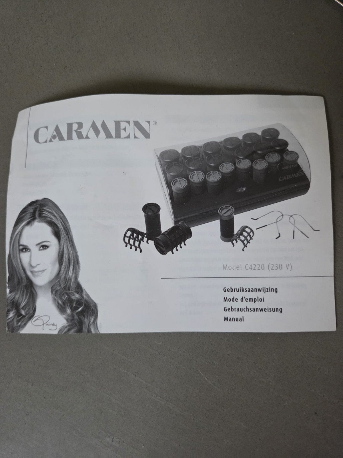 2 werkende krulsets: Carmen C4220 en Philips Spoolies, Ophalen, Gebruikt, Haarverzorging