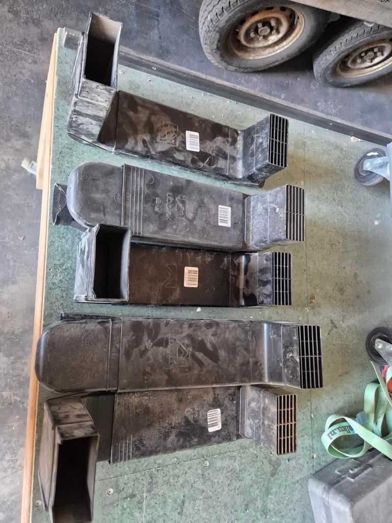 Vloer ventilatie roosters 5 stuks, Ophalen of Verzenden