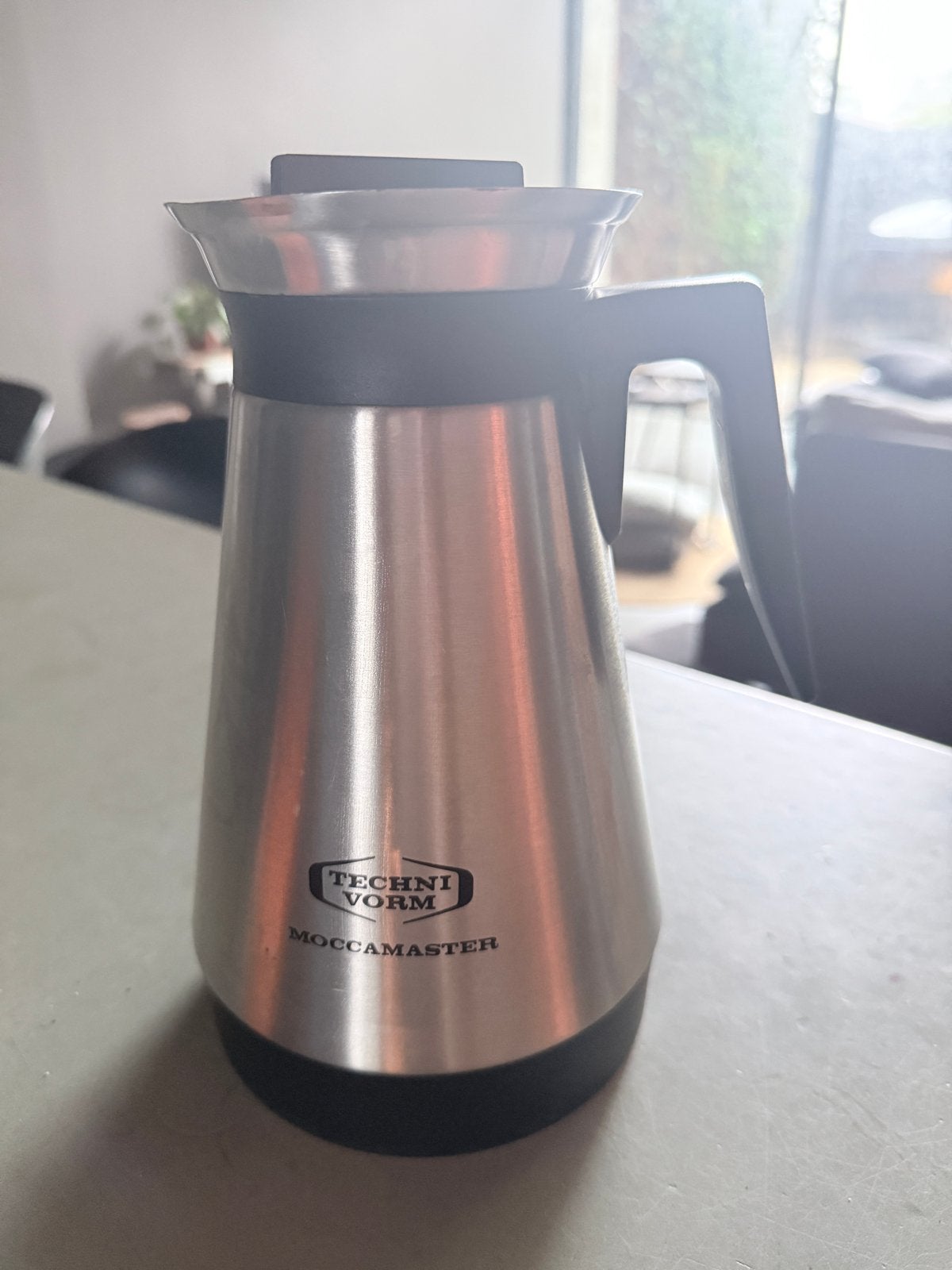 Moccamaster KBGT thermoskan, Gebruikt, 10 kopjes of meer, Koffiemachine, Gemalen koffie