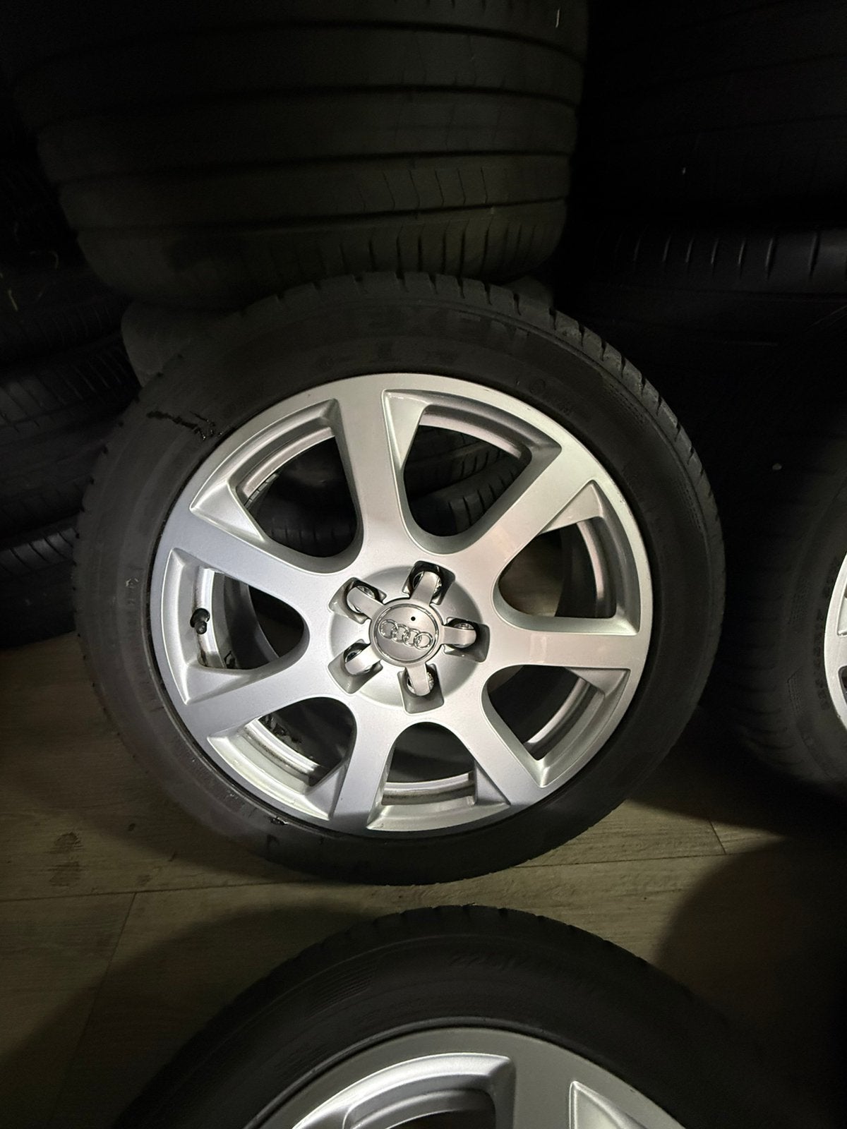 Origineel audi/zomer/a3/8L/5x112/zgan banden, Auto-onderdelen, Banden en Velgen, Audi, ----, Banden en Velgen, 17 inch
