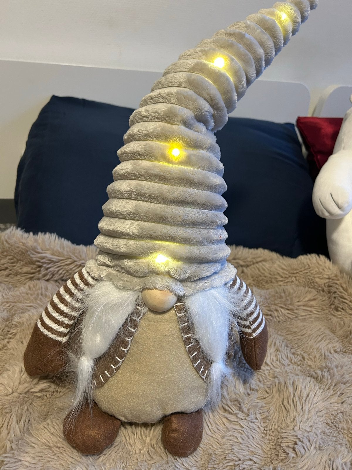Kerstknuffels – zingende flamingo & elf met lichtjes, Ophalen of Verzenden, Nieuw