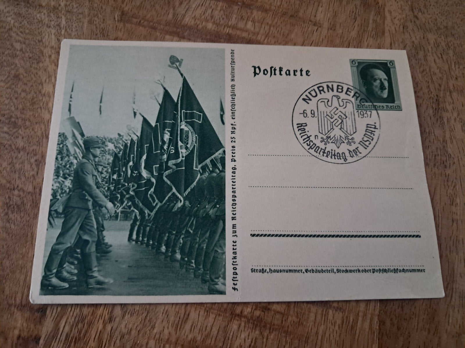 Nurnberg parteitagg, Ophalen of Verzenden, Nederland, Foto of Poster