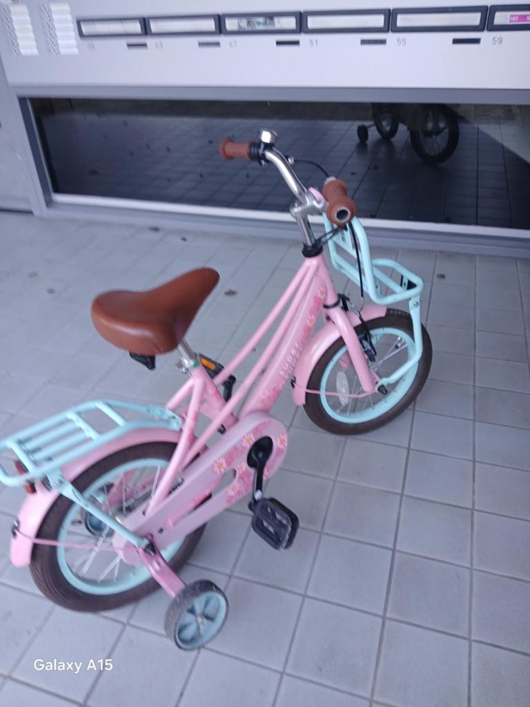 te koop meisjesfiets 16 inch, Ophalen of Verzenden, Gebruikt, 16 tot 20 inch