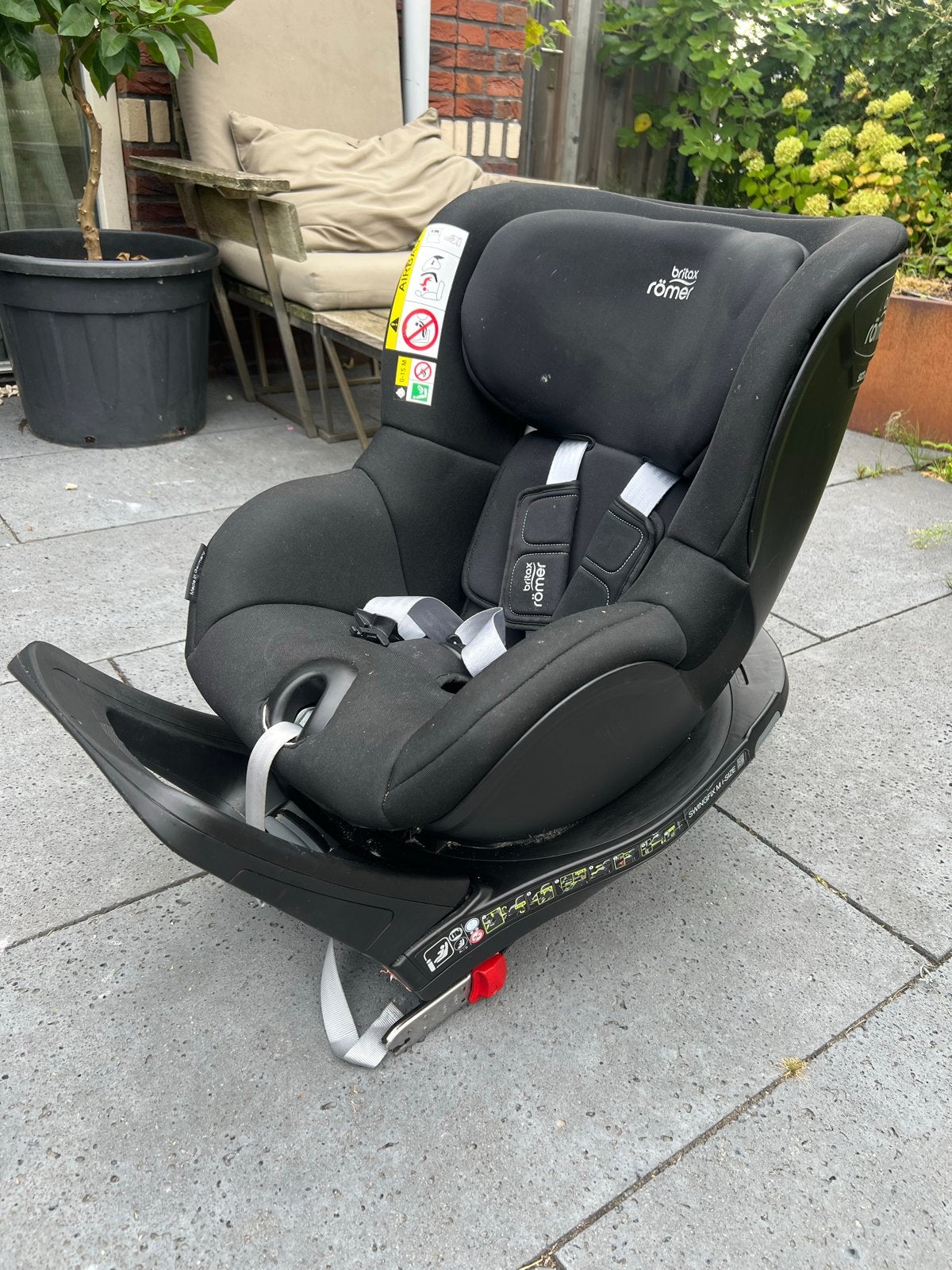 Britax Römer SWINGFIX M i-SIZE autostoel, Ophalen, Romer, Autogordel of Isofix, Gebruikt