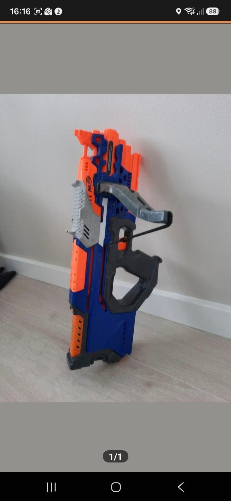 Nerf Gun crossbolt
Kruisboog., Kinderen en Baby's, Speelgoed | Buiten | Actiespeelgoed, Ophalen, Gebruikt