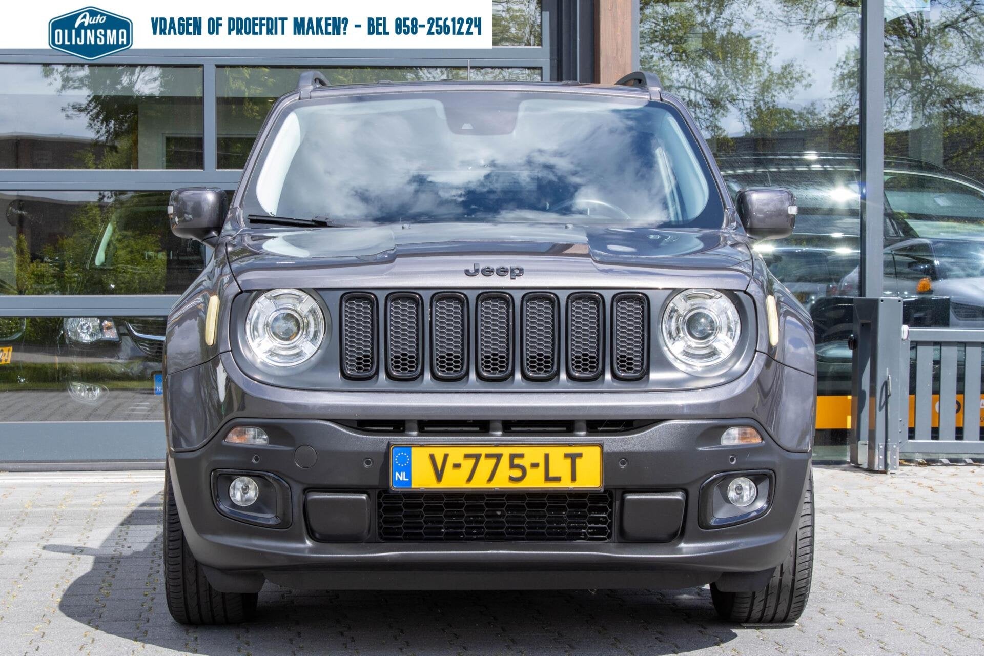 Jeep Renegade 1.4 MultiAir Limited|Grijs Kenteken|Parkeersen, Jeep, Automatische klimaatregeling, Gebruikt, 4 cilinders