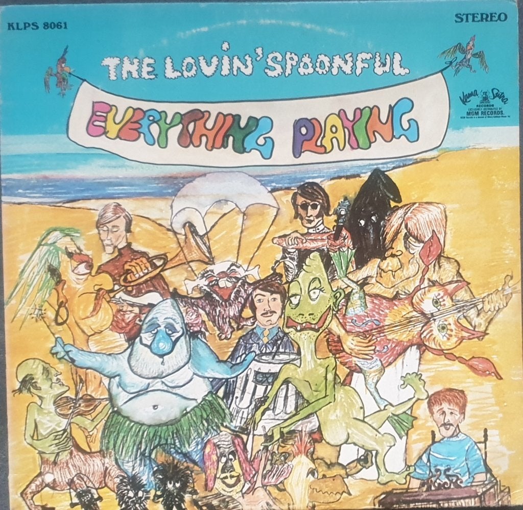 LP The Lovin' Spoonful Everything Playing stereo US Ex-., Ophalen of Verzenden, 12 inch, Pop, LP