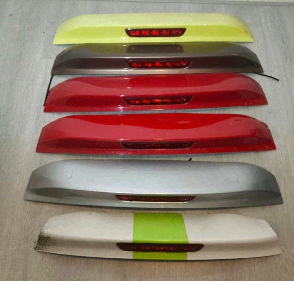 6 Spoilers Citroen c1 Peugeot 108 Aygo 2015-2022 samen €50,-, Auto-onderdelen, Ophalen of Verzenden, Peugeot