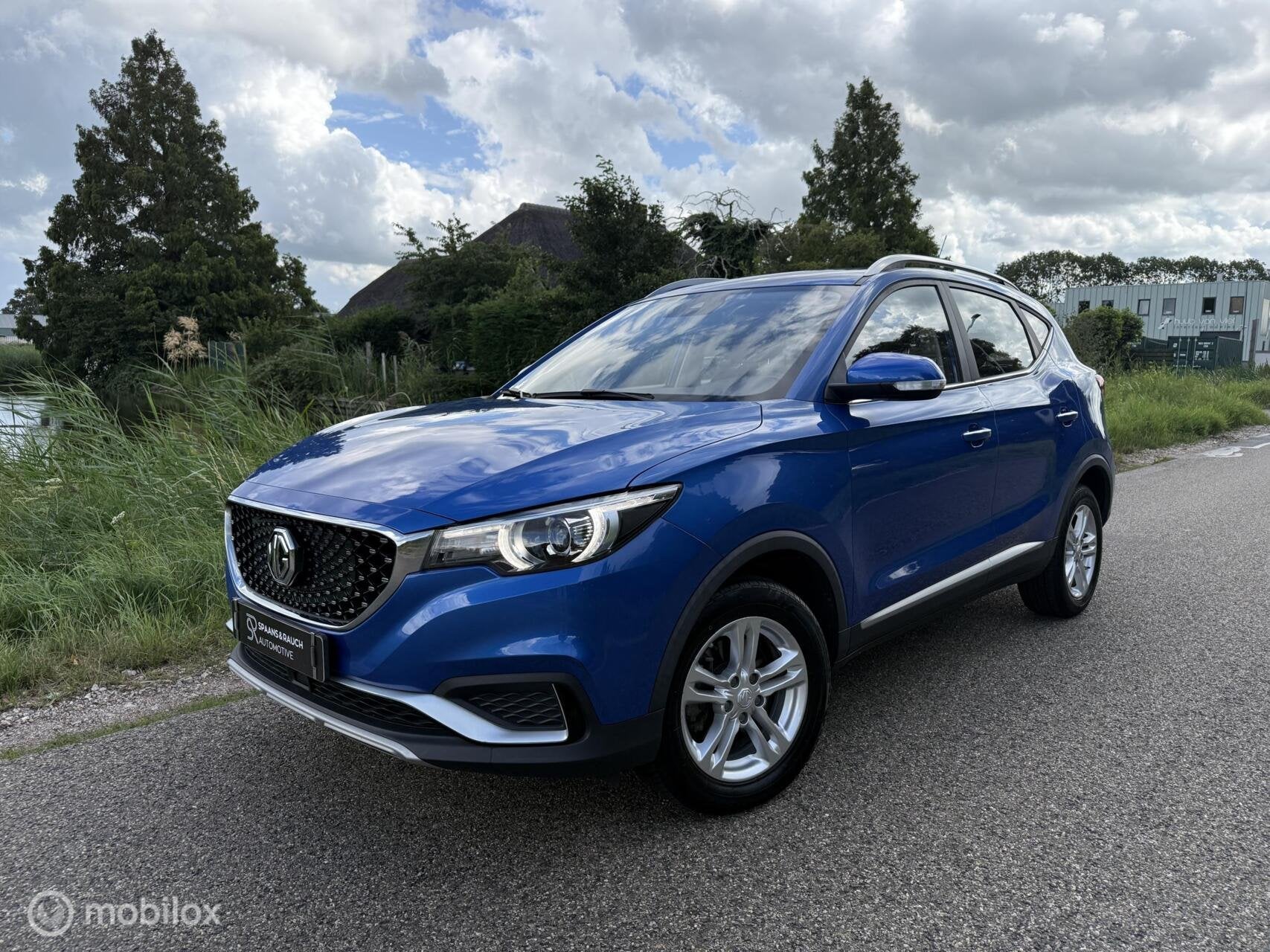 MG ZS EV Comfort 45 kWh / SOH 91% / ACC / CarPlay, Auto's, 45 kWh, Stof, Gebruikt, Zwart