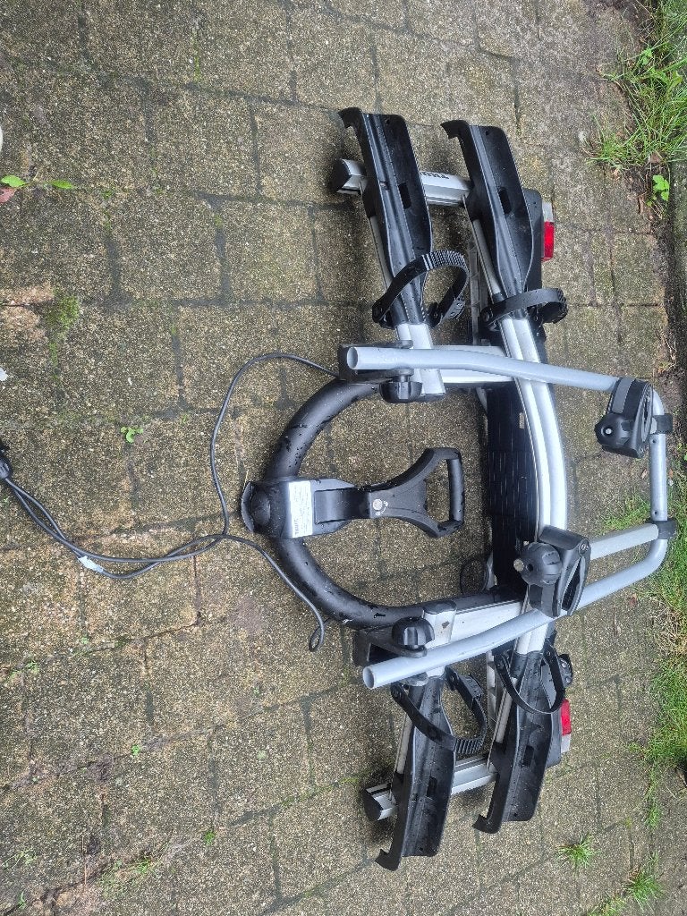 Thule fietsendrager Euroway 921, Ophalen, 2 fietsen, Gebruikt, Trekhaakdrager