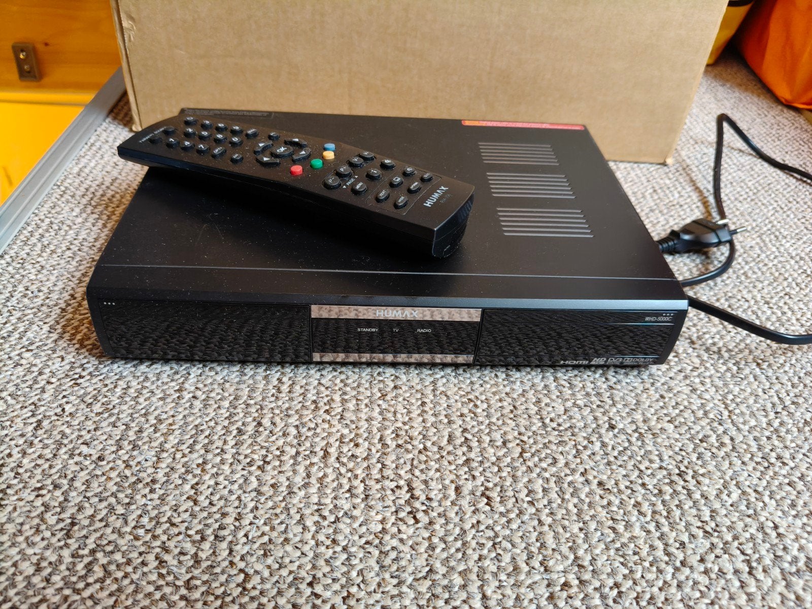 Humax IRHD-5000C HD Digitale TV Ontvanger+ Afstandsbediening, Ophalen of Verzenden