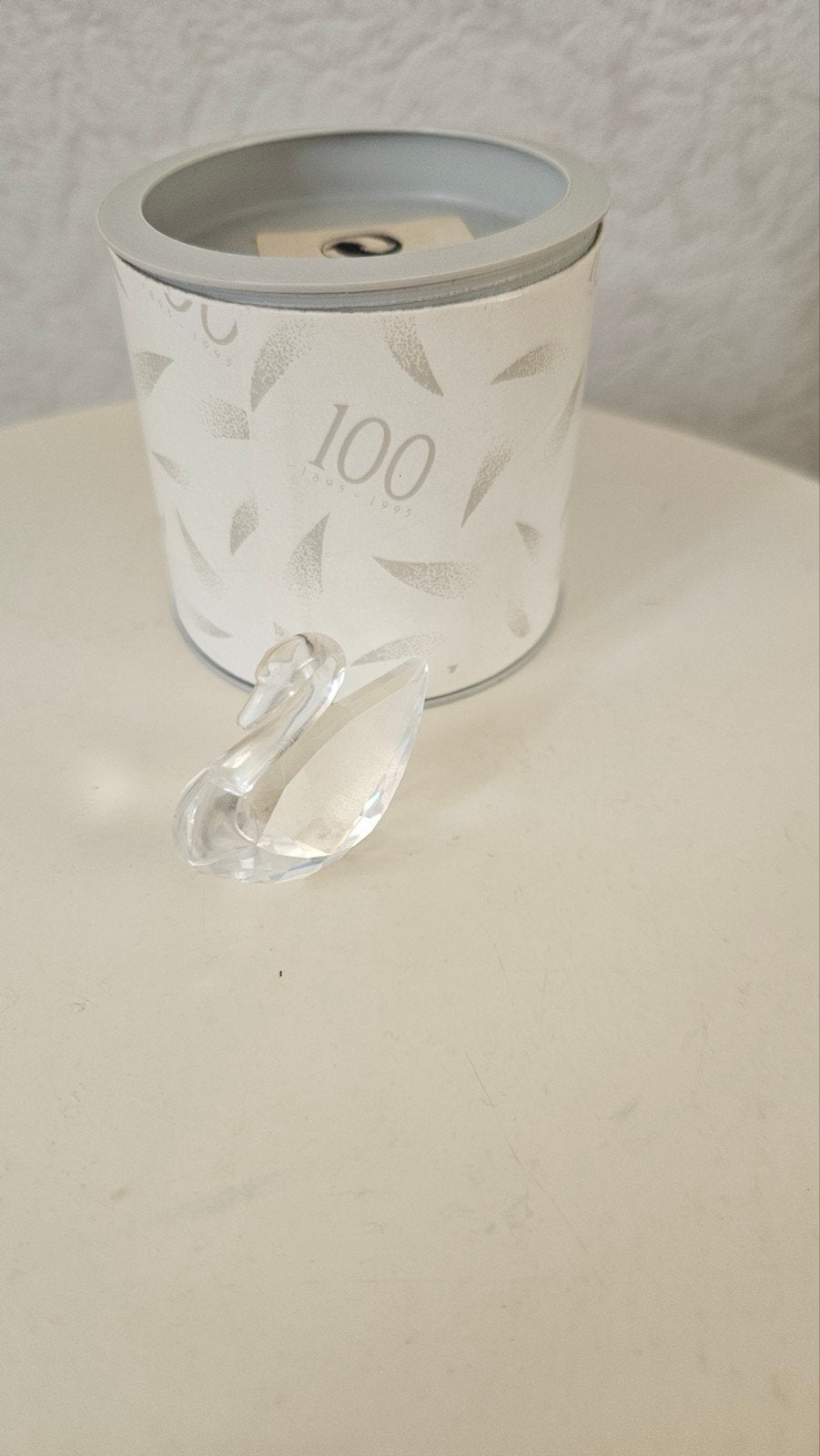 swarovski kristallen beeldje zwaan, Verzamelen, Swarovski, Ophalen, Zo goed als nieuw, Figuurtje