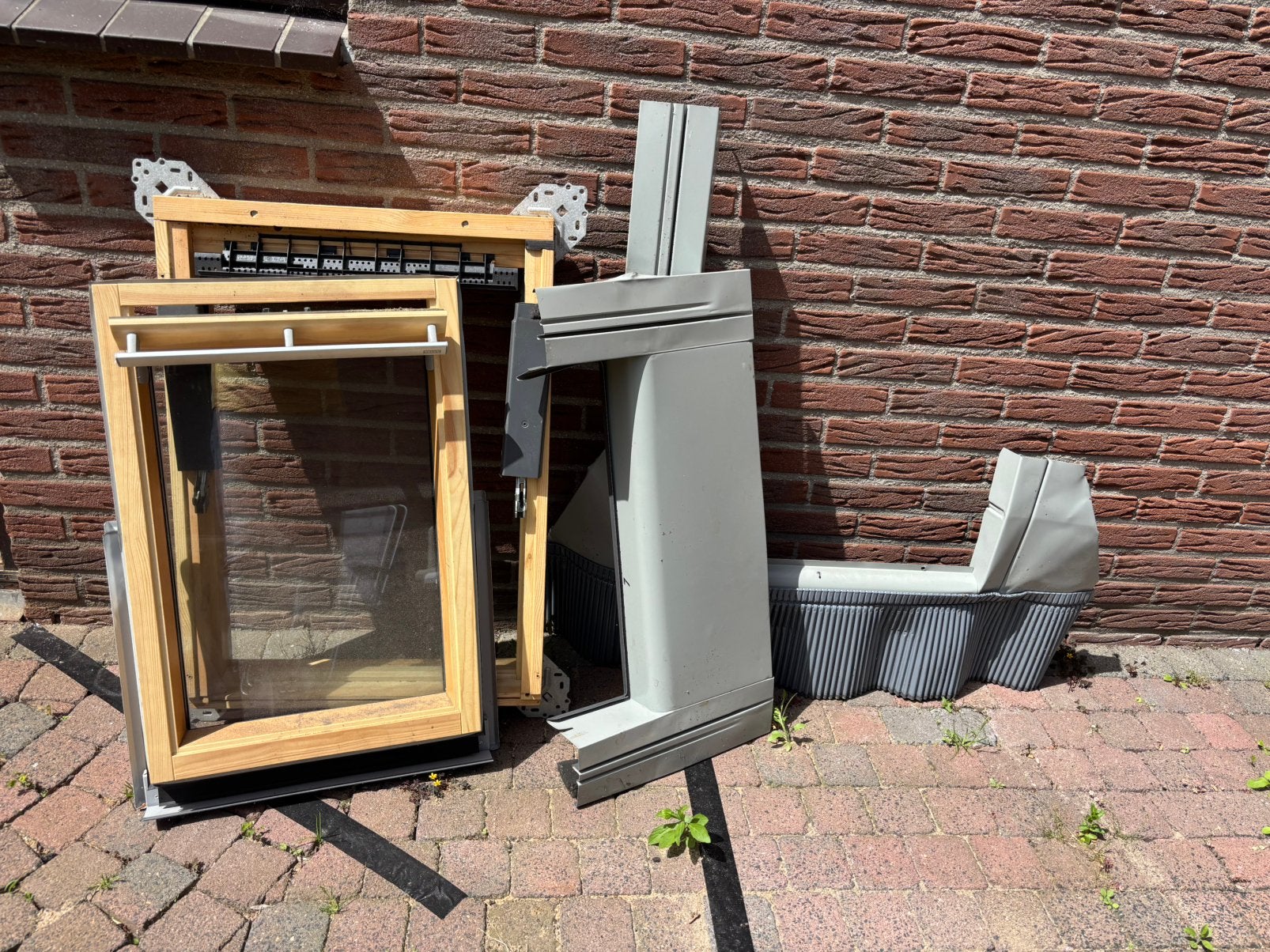 Velux dakraam GGL C02 (lijkt op MK08), Doe-het-zelf en Verbouw, Glas en Ramen, Ophalen, Gebruikt, Minder dan 80 cm, Minder dan 80 cm