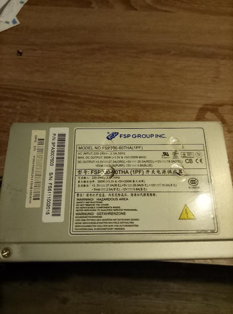 FSP Group FSP300, Computers en Software, Ophalen of Verzenden, Gebruikt
