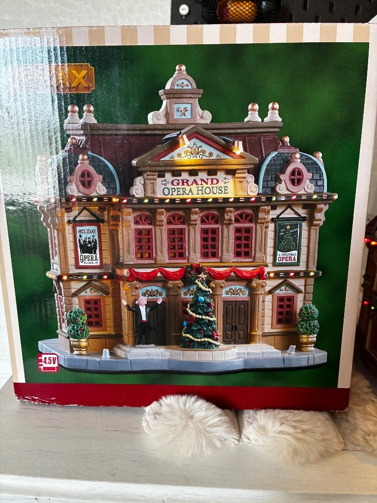 Lemax grand operahouse kerstdorp, Ophalen, Zo goed als nieuw