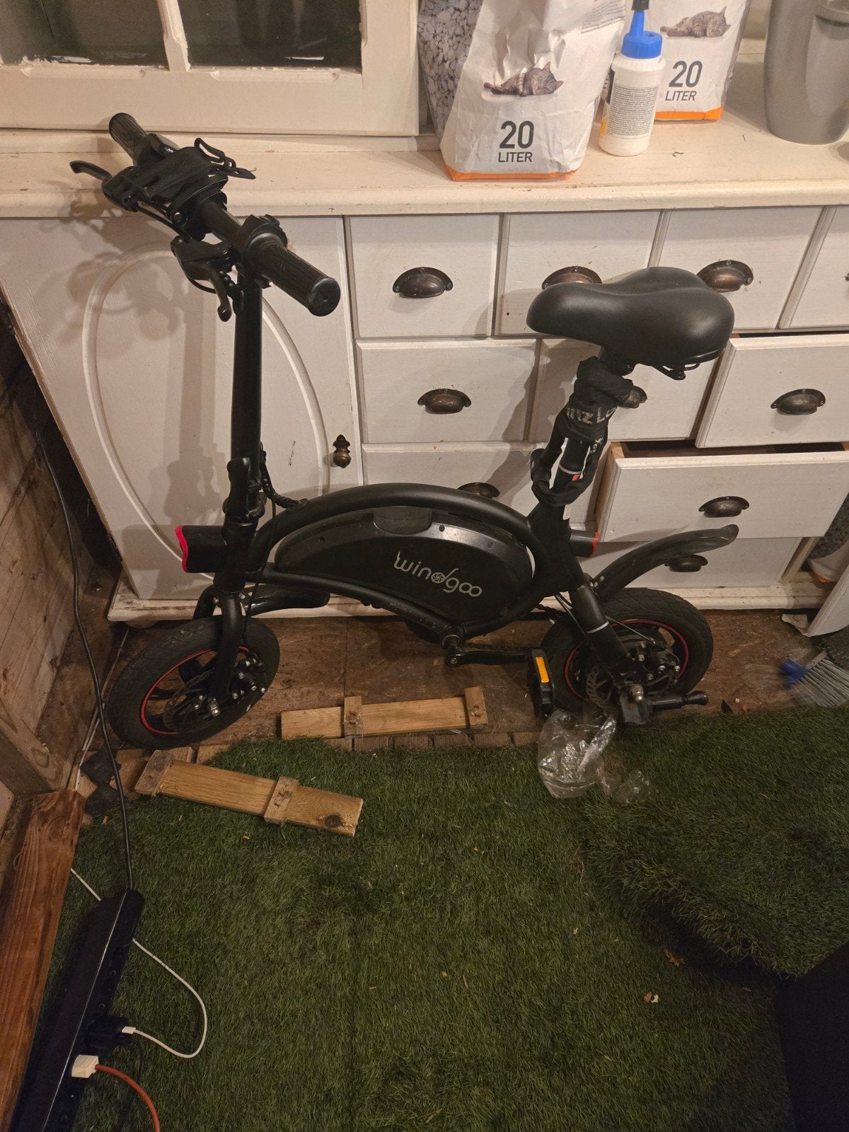win goo klein fiets, Ophalen, Gebruikt