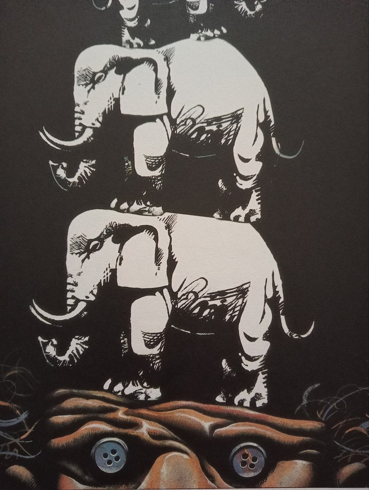Kunst affiche Rusland USSR Sovjet-Unie Perestroika 1988, Ophalen of Verzenden