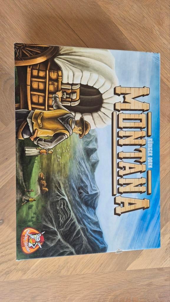 Montana Bordspel - Strategisch Kolonisten Spel, Ophalen of Verzenden, Zo goed als nieuw, White Goblin Games