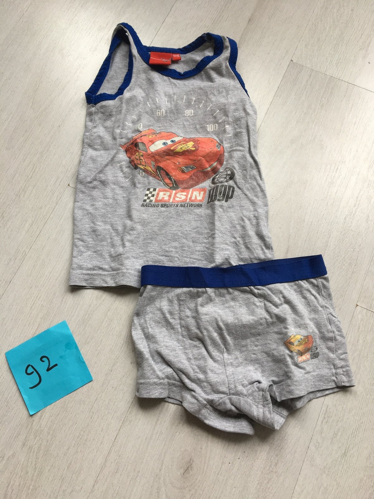 Cars ondergoed maat 92, Kinderen en Baby's, Kinderkleding | Maat 92, Ophalen, Gebruikt, Jongen, Nacht- of Onderkleding