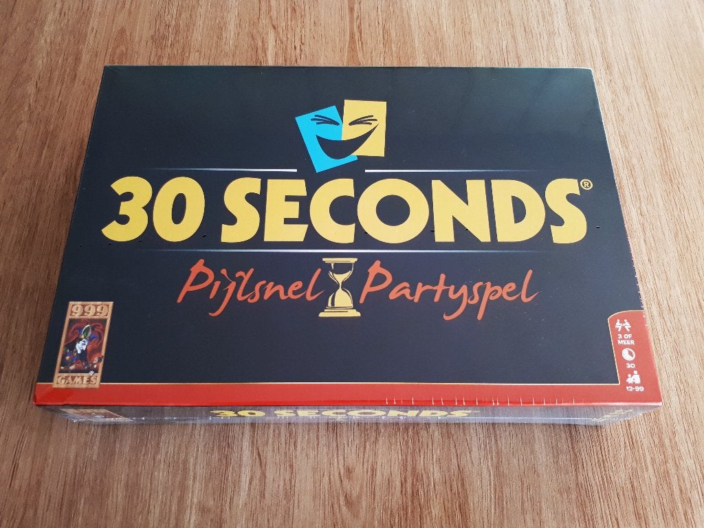 30 seconds nieuw, Vijf spelers of meer, Ophalen of Verzenden, Nieuw, 999 Games