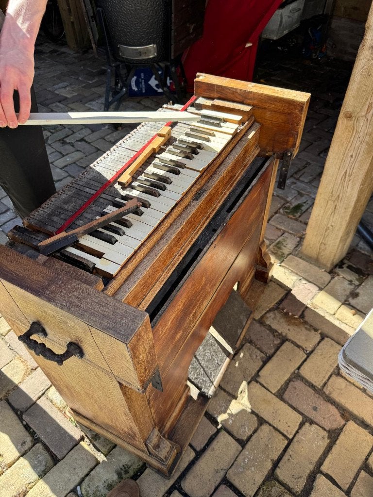 Zendingsorgeltje, Muziek en Instrumenten, Orgels, Ophalen, Gebruikt, 1 klavier, Harmonium