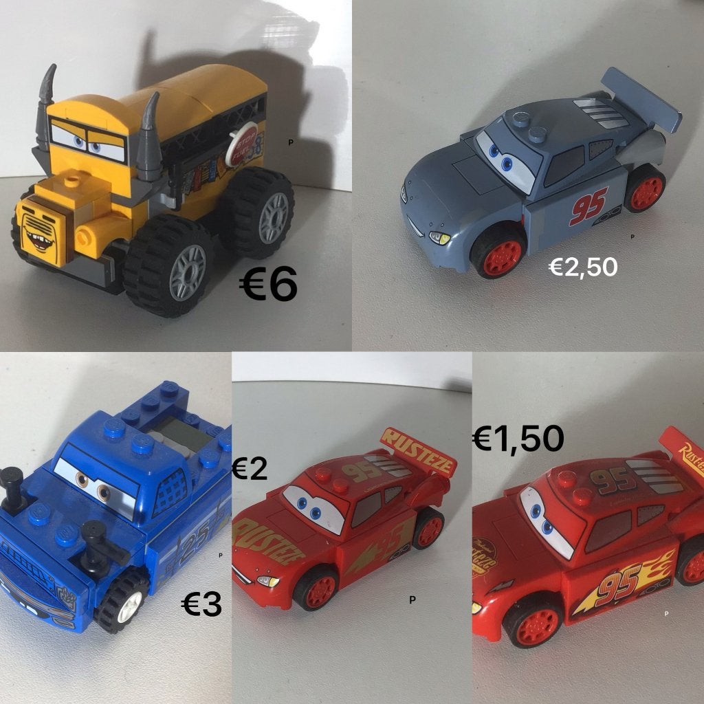 Lego Duplo Cars voertuigen - Bliksem McQueen, Mack, en meer, Kinderen en Baby's, Gebruikt, Overige thema's, Ophalen of Verzenden