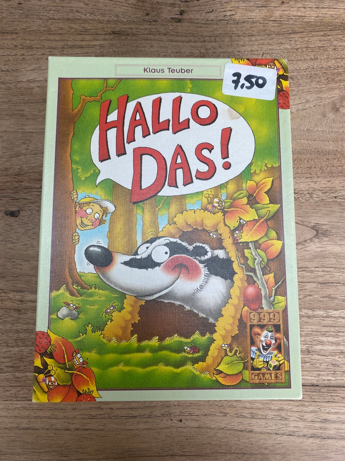 999 games Hallo Das!, zgan, Ophalen of Verzenden, Zo goed als nieuw