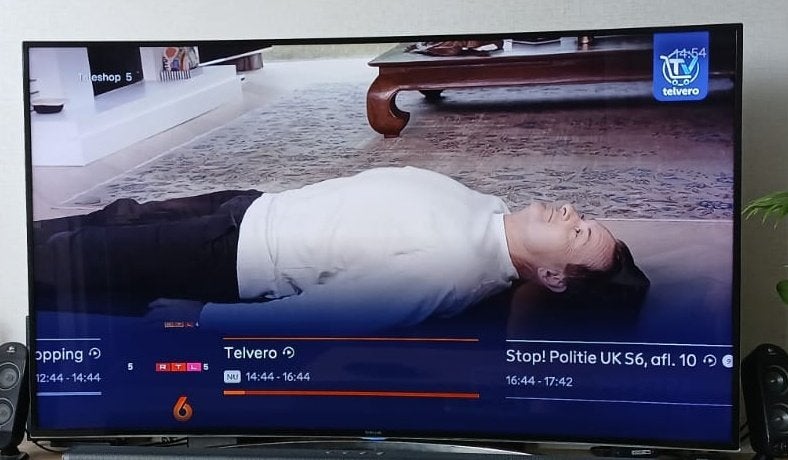 Samsung Curved 55 inch smart tv, Audio, Tv en Foto, Televisies, Ophalen, Gebruikt, 50 Hz, Samsung