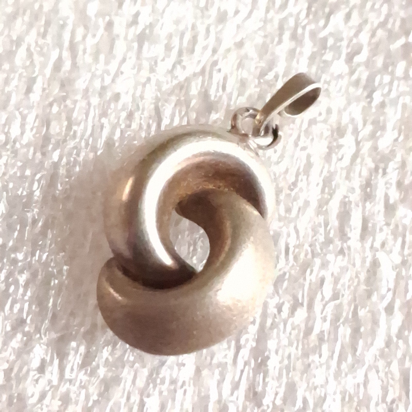 Zilveren Hanger Gestileerd Yin Yang, Sieraden, Tassen en Uiterlijk, Kettinghangers, Verzenden, Zilver, Zilver