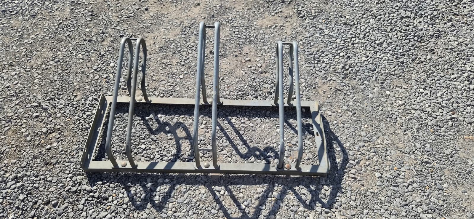Fietsenrek voor 3 fietsen, Ophalen, Gebruikt