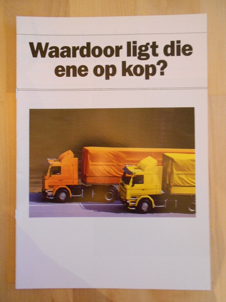 Scania Originele Onderdelen Brochure 1987 – 93 113 143, Ophalen of Verzenden, Zo goed als nieuw, Overige merken, Scania