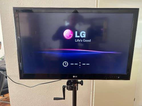 TV (42 inch) in case, Ophalen, Gebruikt, Tv en Weergevers